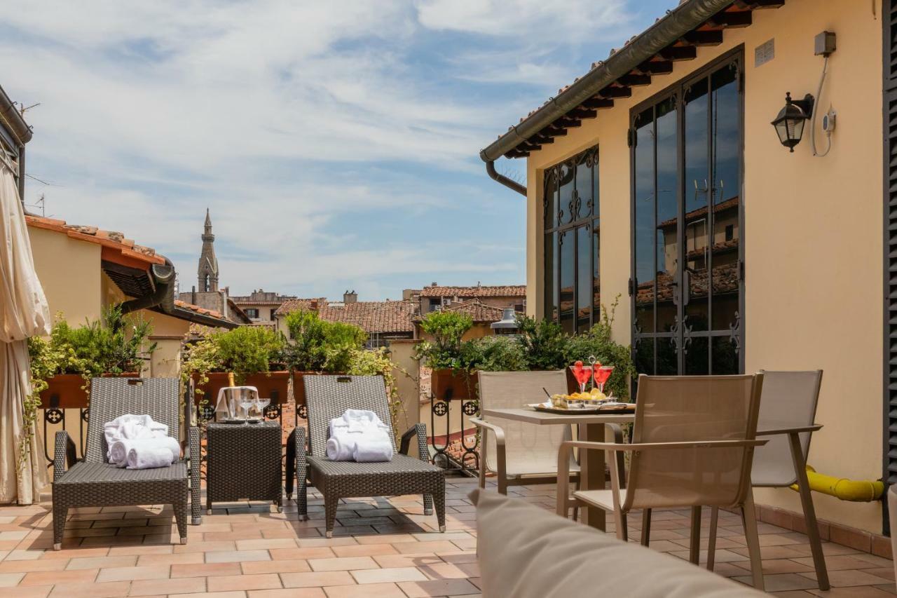 Hotel Bernini Palace Florencie Exteriér fotografie Rooftop terrace