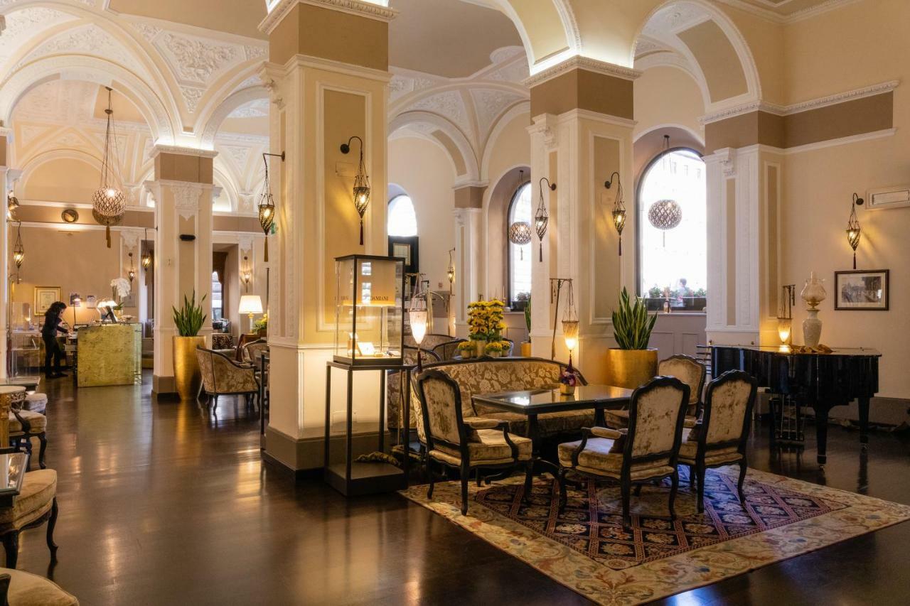 Hotel Bernini Palace Florencie Exteriér fotografie The lobby